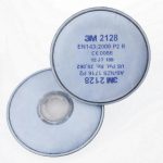3M DA 2138 FFP3 + ozona apaļo daļiņu filtru pāris (2gab.)