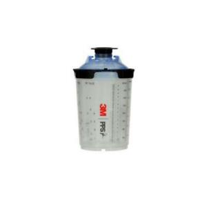 3M PPS 2.0 Vidējās Glāzes+vāki 400ml/ 125mkm/ 50gb