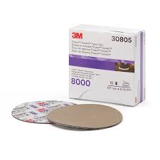 3M Trizact Hookit D75mm P8000 pulēšanas materiāls 1gb