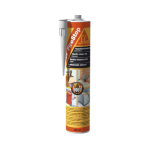 SikaFirestop, melna ugunsdrošā mastika 300ml