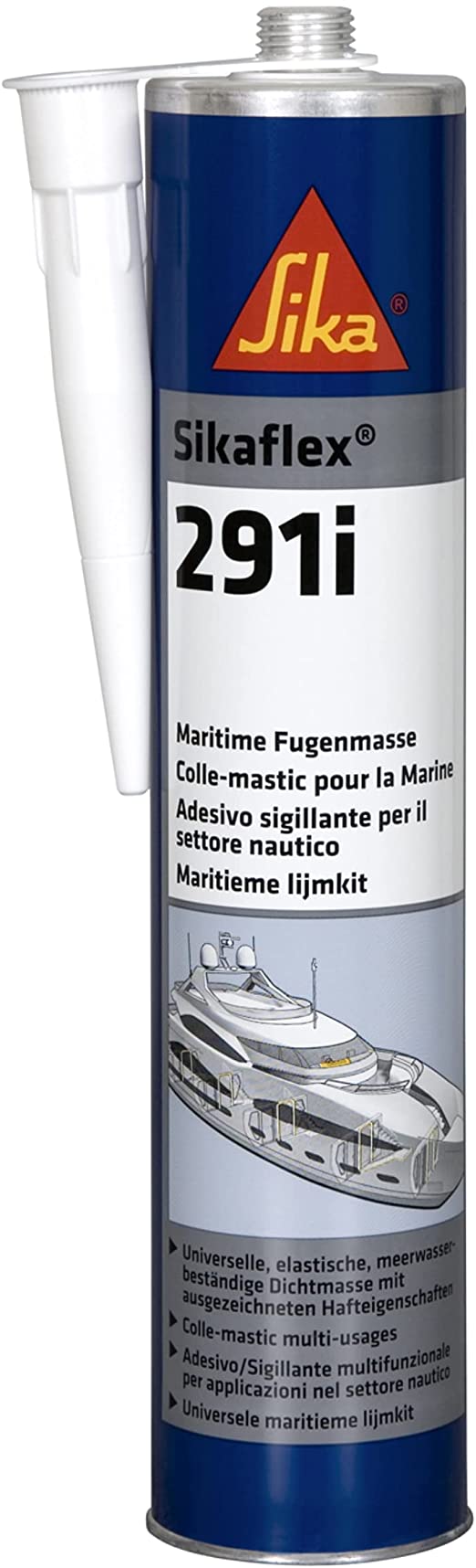 SIKAFLEX-291i PU mastika tēraudpelēka 300ml