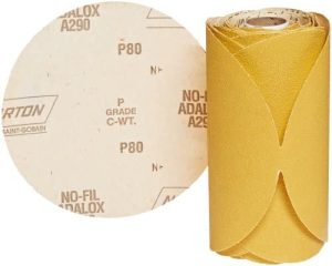 NORTON H216F smilšpapīrs ar lipekli Ø125mm P60 (50gb)
