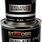STONDER PROFY grunts komplekts 0.5L + 0.1L melns
