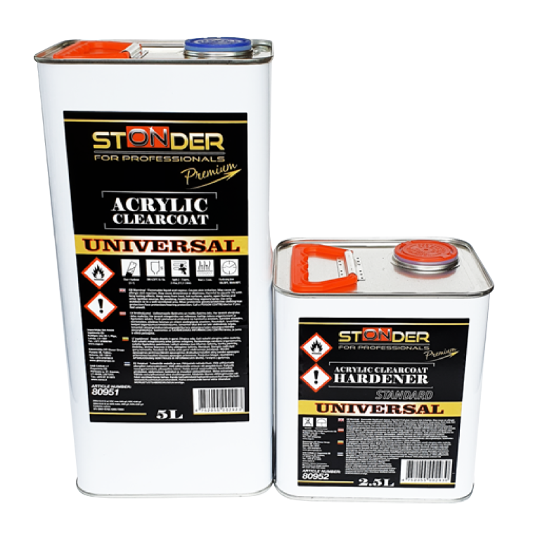 STONDER Universālās lakas kompl. 5L + 2,5L