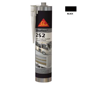SIKAFLEX-252 poliuretāna līme melna 300ml