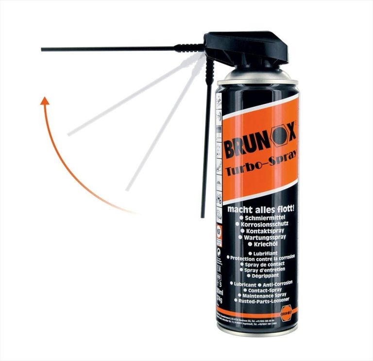 BRUNOX Turbo-spray – universāla smērviela ar izsmidzinātāju 500ml