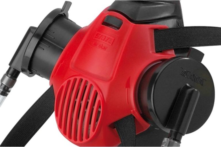 SATA maska ar elpošanas trubiņām un ogles filtru
