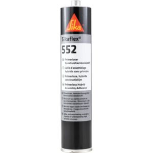 Sikaflex-552, melna hibrīdpolimēra līme 300ml