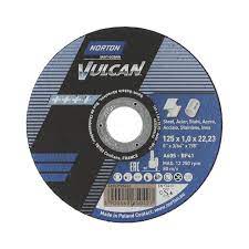 NORTON VULCAN griezējdisks 125x1.0x22.23 A60 100 gb