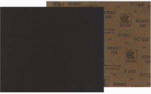 Ūdensizturīgs slīppapīrs PLUS 230x280mm P120 50gab