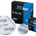 NORTON DryIce Q260 pirmspulēšanas disks P1500 Ø150mm