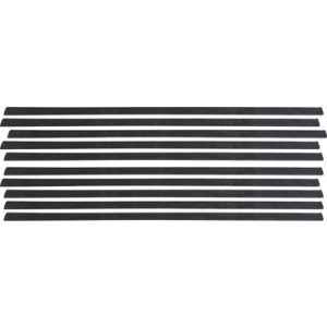 Plastmasas stieņi 10gb., E 440mm ABS- 8mm