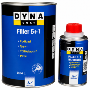 DYNA HB grunts 5+1 pelēka  1L komplekts