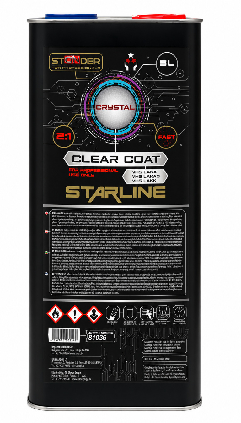 STONDER STARLINE VHS 2:1 laka 5L (Crystal)