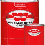 WANDA 670 HB 4:1 pelēka grunts EU 1L komplekts
