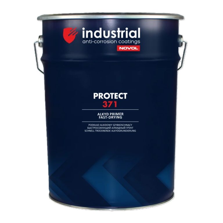 NOVOL IND PROTECT 371 1K — pelēka alkīda grunts, 20 l