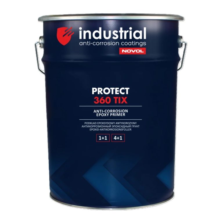 NOVOL IND PROTECT 360 — pelēka epoksīda grunts, 10 l