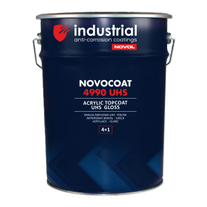 NOVOCOAT 4990 UHS — divkomponentu akrila krāsa 2K, 9,8 l