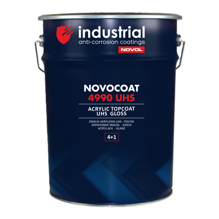 NOVOCOAT 4990 UHS — divkomponentu akrila krāsa 2K, 9,8 l